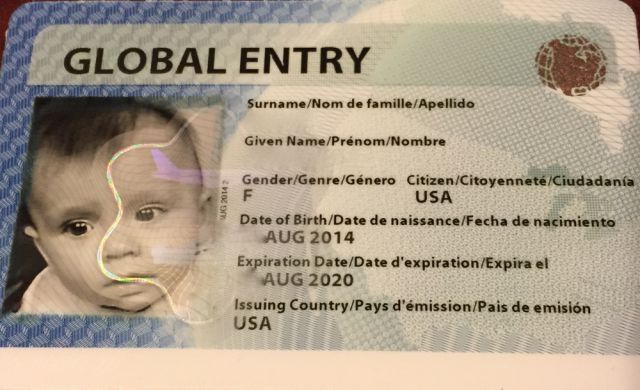 Can a child get Global Entry?