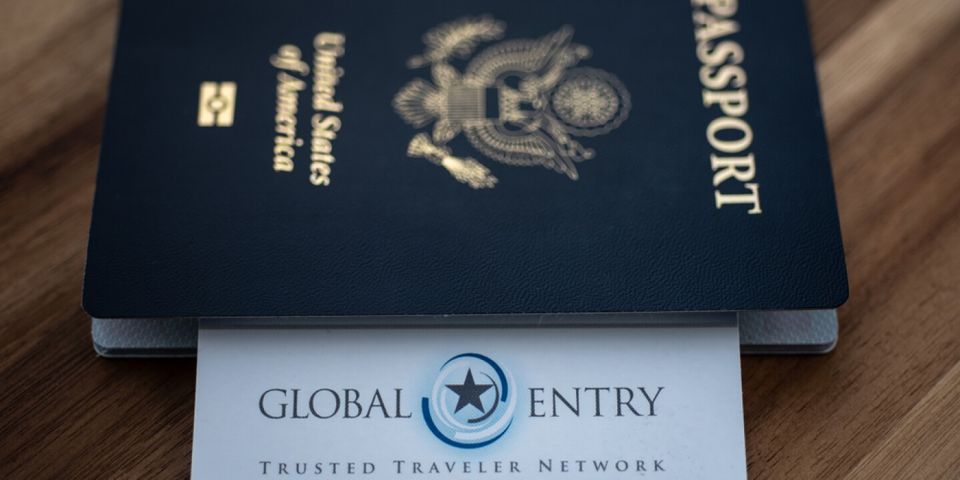 What details are required for the Global Entry application?